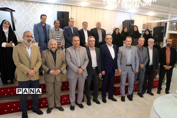 مراسم تجلیل و تقدیر از فرهنگیان منطقه ۳