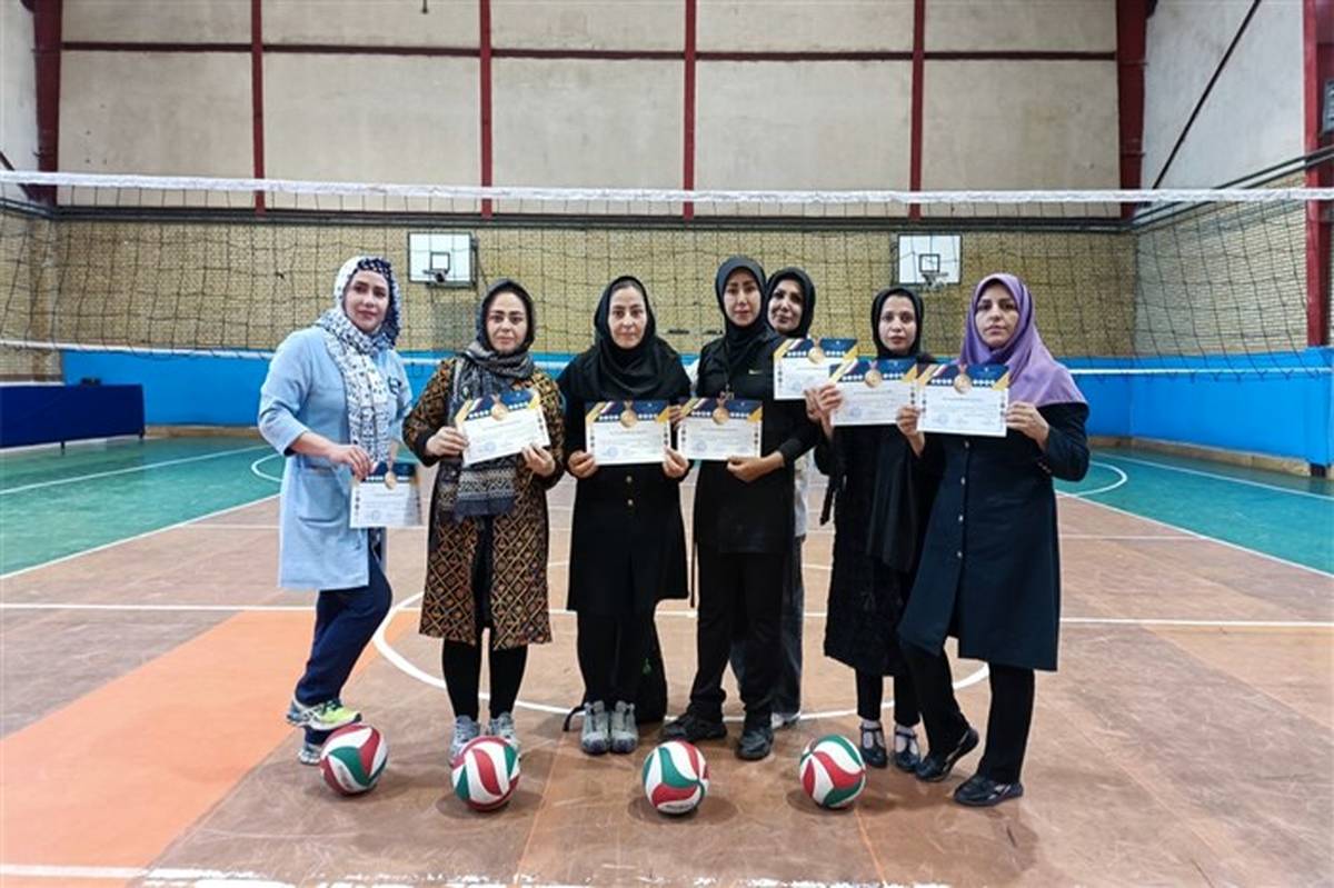 برگزاری مسابقات والیبال بانوان فرهنگی در ملارد