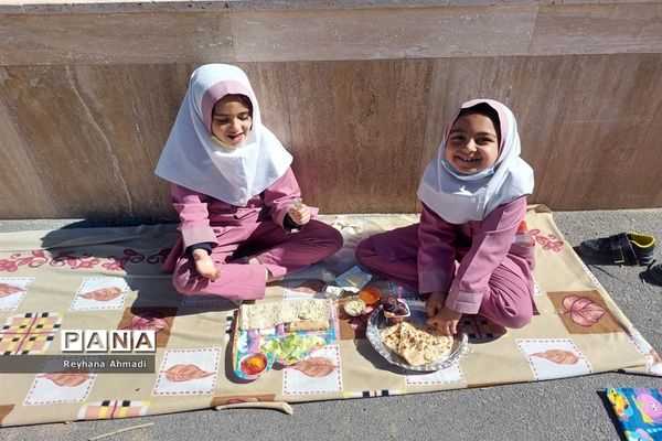 برگزاری صبحانه سلامت در دبستان بوستان شهرستان بن