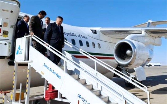 رئیس مجلس ازبکستان وارد مشهد مقدس شد