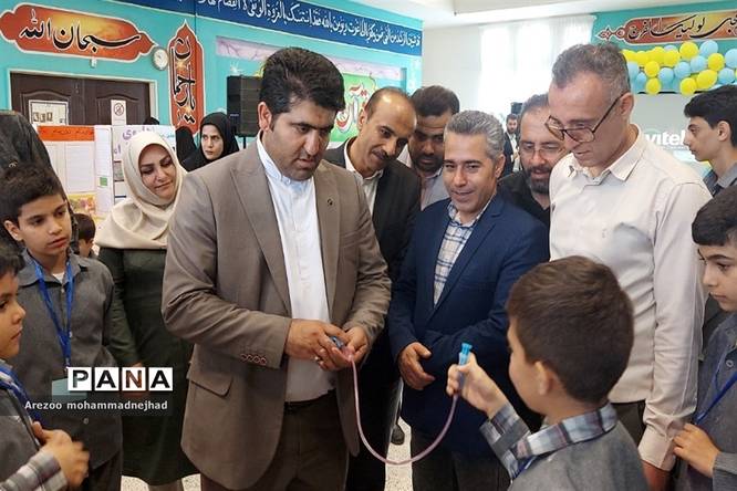 اختتامیه جشنواره علمی جابرابن حیان دبستان پسرانه فرهنگیان قرچک
