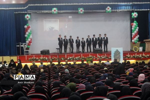 آیین تجلیل از مقام معلم در سمنان -1