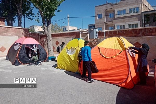 یک روز بدون کیف در مدرسه پسرانه امام رضا (ع) شهرستان فیروزکوه