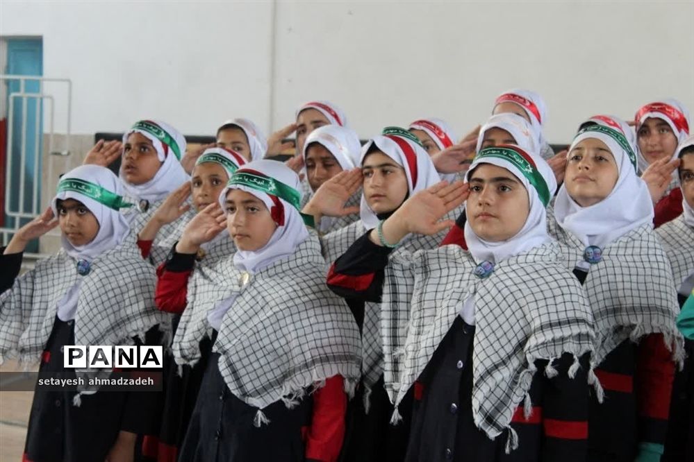 رزمایش جهادگران فاطمی در گلوگاه