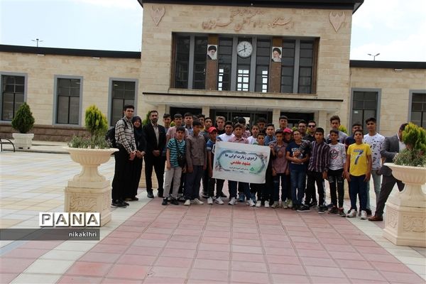 آغاز اردوی تربیتی زیارت اولی‌ها دانش‌آموزان استان قزوین