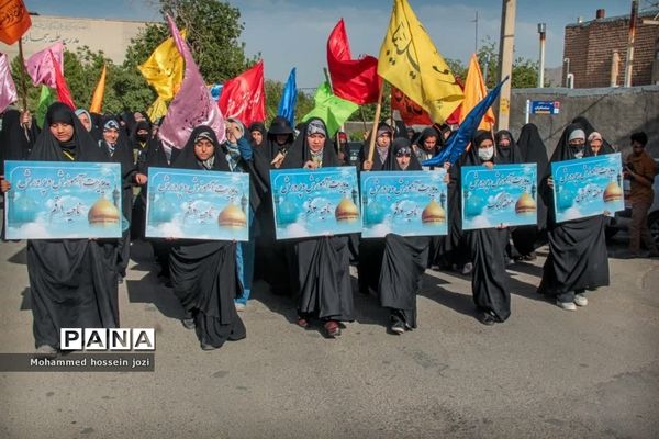 مراسم افتتاحیه مسابقات قرآنی دختران دانش‌آموز استان  قم