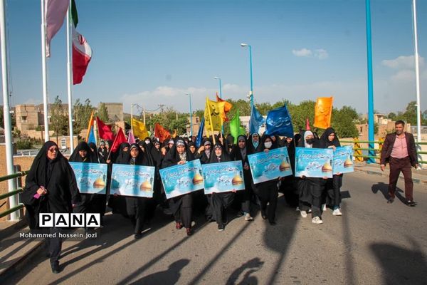 مراسم افتتاحیه مسابقات قرآنی دختران دانش‌آموز استان  قم