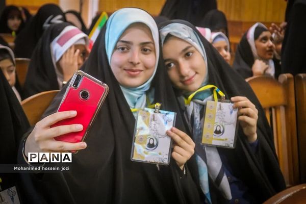 مراسم افتتاحیه مسابقات قرآنی دختران دانش‌آموز استان  قم