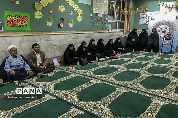 مراسم افتتاحیه مسابقات قرآنی دختران دانش‌آموز استان  قم