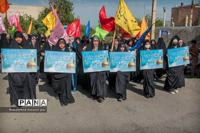 مراسم افتتاحیه مسابقات قرآنی دختران دانشآموز استان قم