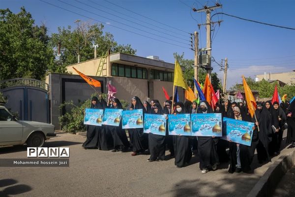 مراسم افتتاحیه مسابقات قرآنی دختران دانش‌آموز استان  قم