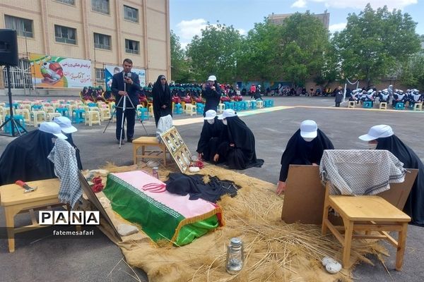 افتتاحیه جشنواره کشوری دختران آفتاب ایران در شهرستان فیروزکوه