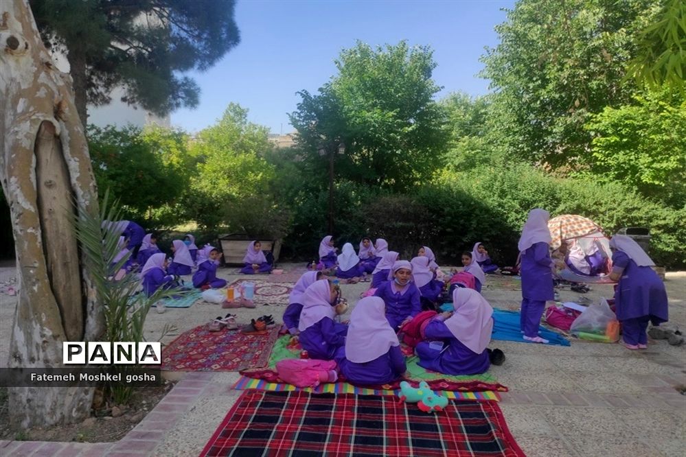 اردوی فرهنگی تفریحی دانش‌آموزان دبستان دخترانه مبعث ناحیه 3 شیراز