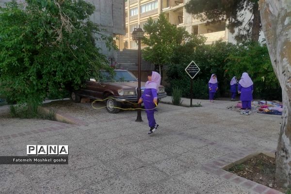 اردوی فرهنگی تفریحی دانش‌آموزان دبستان دخترانه مبعث ناحیه 3 شیراز