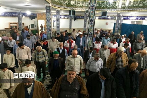 مراسم با شکوه عبادی سیاسی نماز جمعه در شهرستان فیروزکوه