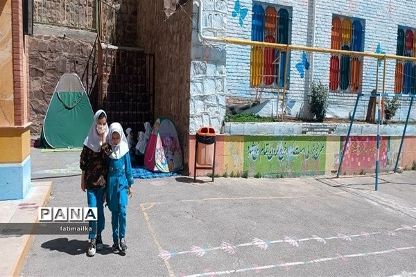 اردوی شاد درون‌مدرسه‌ای در دبستان دخترانه پروین اعتصامی شهرستان فیروزکوه