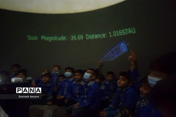 اردوی مدارس ملارد در آسمان نما