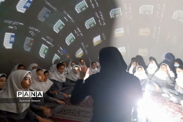 اردوی مدارس ملارد در آسمان نما