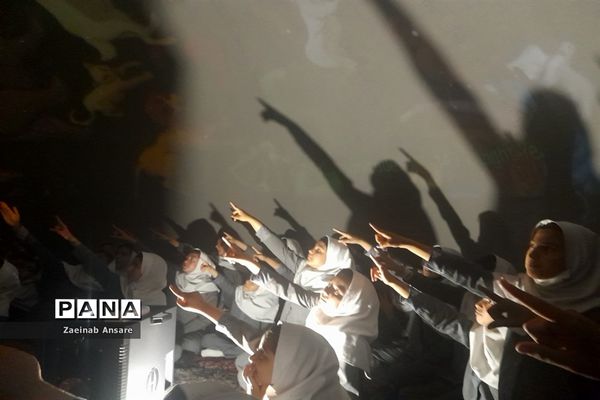 اردوی مدارس ملارد در آسمان نما