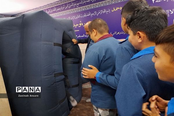 اردوی مدارس ملارد در آسمان نما