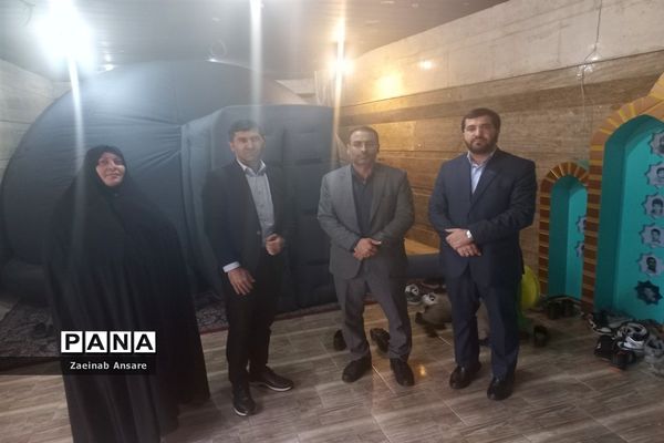 اردوی مدارس ملارد در آسمان نما