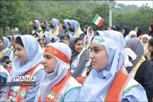 آیین گرامیداشت بیست و چهارمین سالروز تاسیس سازمان دانش‌آموزی در گلستان