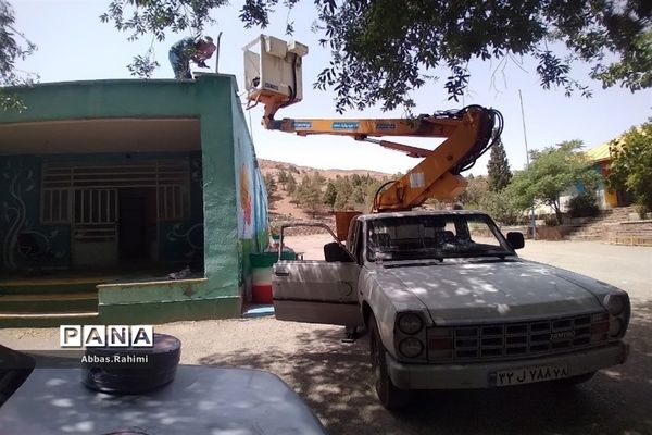 آماده‌سازی اردوگاه شهید مظفر توچال پاکدشت