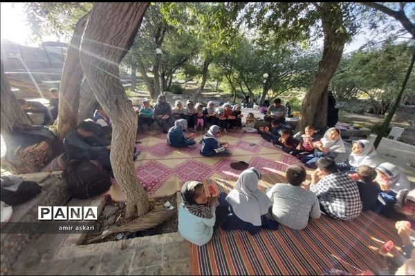 اردوی دانش‌آموزی دبستان لقمان حکیم شهرستان خاتم