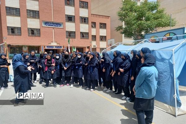 برگزاری اردوی آموزشی دانش‌آموزان دبیرستان قلم‌چی ناحیه 3 کرج