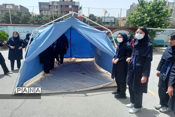 برگزاری اردوی آموزشی دانش‌آموزان دبیرستان قلم‌چی ناحیه 3 کرج