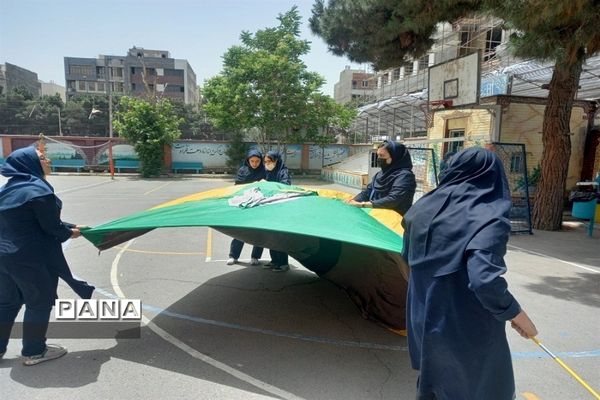 برگزاری اردوی آموزشی دانش‌آموزان دبیرستان قلم‌چی ناحیه 3 کرج