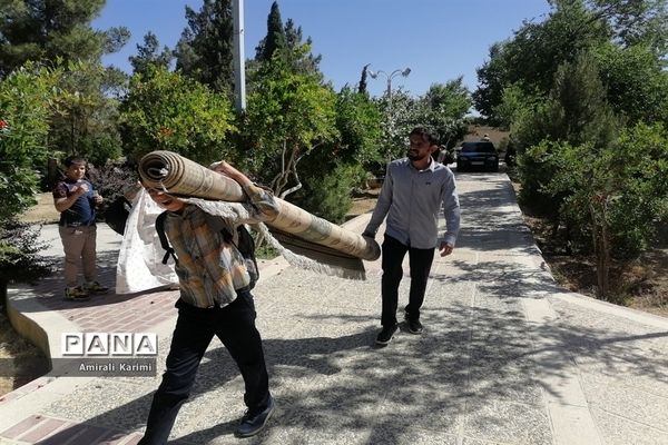 اردوی فرهنگی تربیتی دانش‌آموزان ابتدایی در ناحیه 3 شیراز