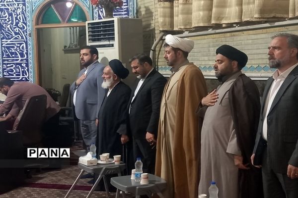 حضور وزیر فرهنگ و ارشاد اسلامی در مسجد احباب الحسین(ع)