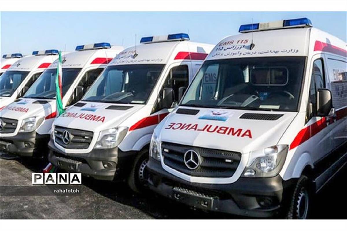 ورود ۱۵۰۰ دستگاه آمبولانس طی امسال و سال آینده به ناوگان اورژانس
