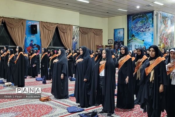 دانش‌آموزان زیارت اولی آذربایجان غربی در مشهد مقدس