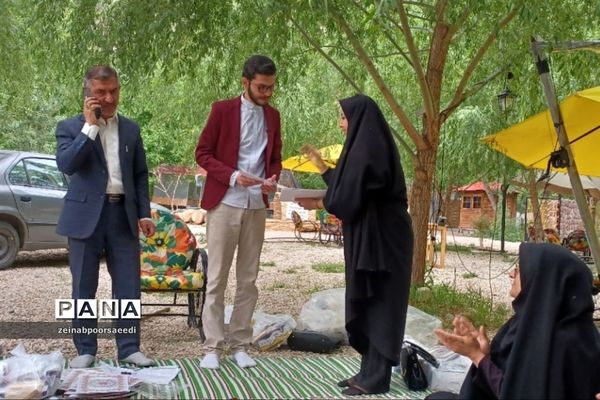 اردوی تفریحی و آموزشی معاونان و مربیان پرورشی در روستای فرح‌آباد شهرستان فیروزکوه