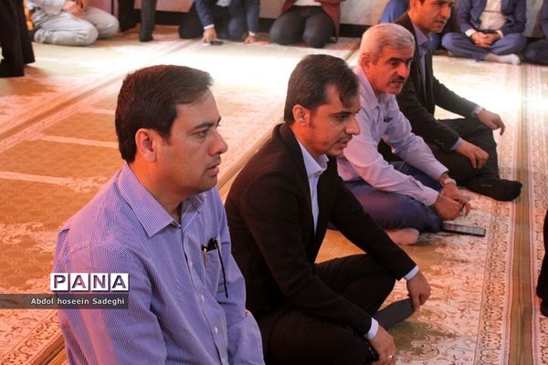 زیارت عاشورا در اداره‌کل آموزش و پرورش استان بوشهر