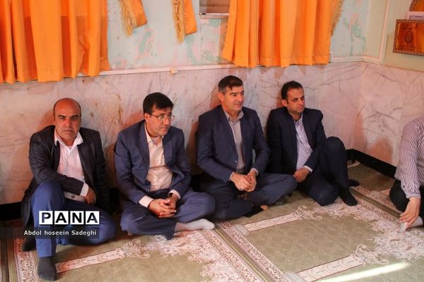 زیارت عاشورا در اداره‌کل آموزش و پرورش استان بوشهر