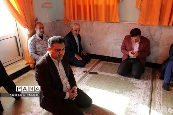 زیارت عاشورا در اداره‌کل آموزش و پرورش استان بوشهر
