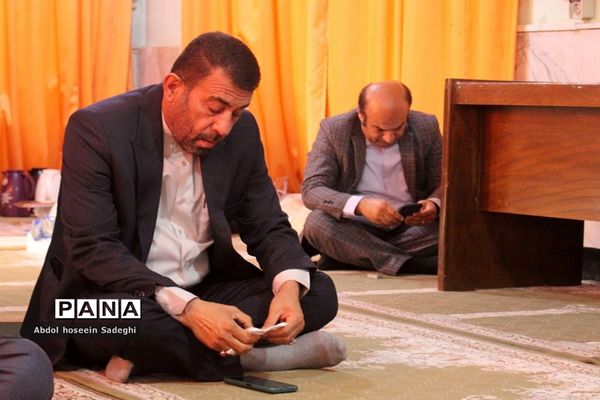 زیارت عاشورا در اداره‌کل آموزش و پرورش استان بوشهر