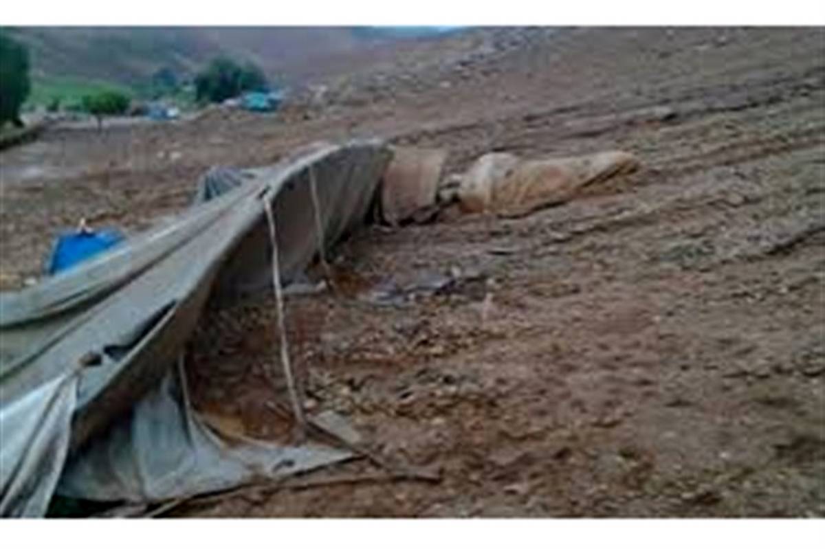 خسارت سیل به قشلاقات عشایری آذربایجان‌‌ شرقی