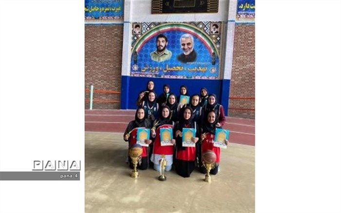 تیم بسکتبال زنان فرهنگی منطقه4، رتبه‌آور نخست مسابقات ورزشی فرهنگیان شهر تهران