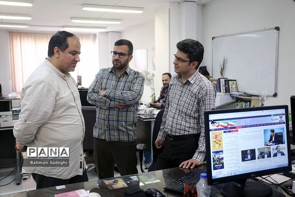 بازدید رئیس کمیته شفافیت و شهر هوشمند شورای شهر تهران از خبرگزاری پانا