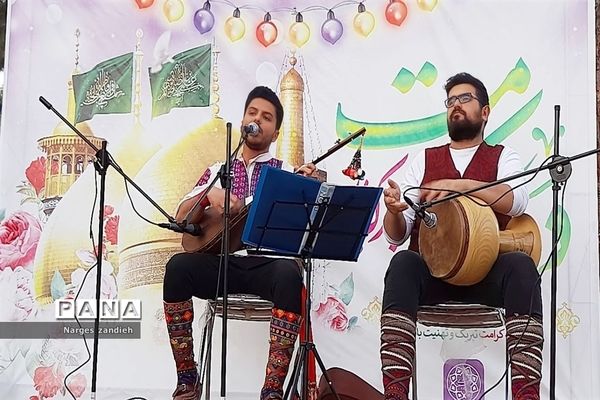 جشن دهه کرامت در بوستان شهدای گمنام ملارد