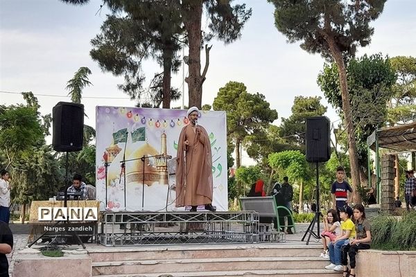 جشن دهه کرامت در بوستان شهدای گمنام ملارد