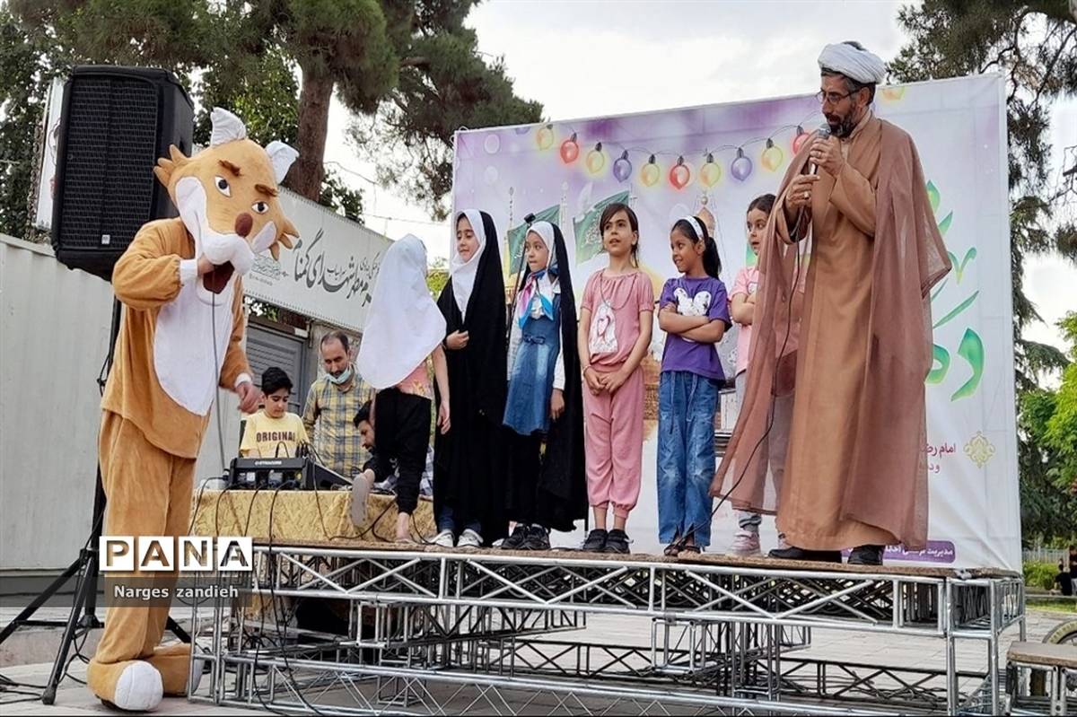 جشن دهه کرامت در بوستان شهدای گمنام ملارد