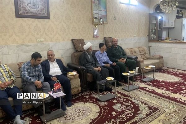 دیدار از خانواده‌های معظم شهیدان شهرستان قرچک