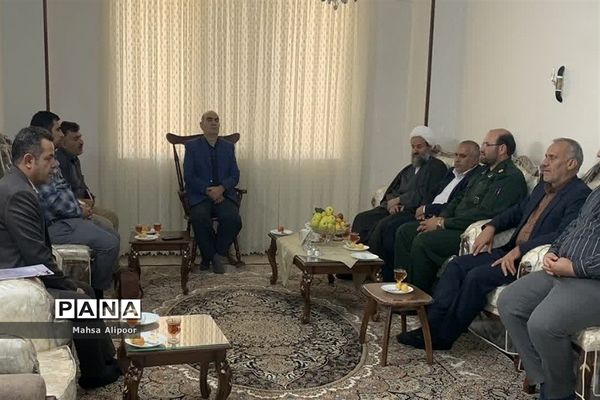 دیدار از خانواده‌های معظم شهیدان شهرستان قرچک