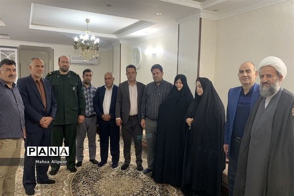 دیدار از خانواده‌های معظم شهیدان شهرستان قرچک