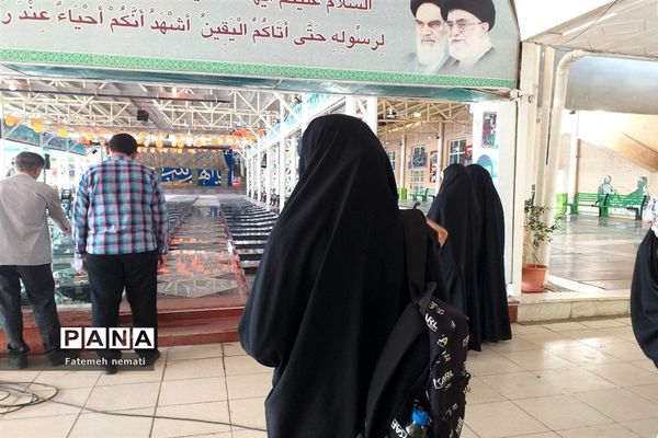 اردوی معنوی اعضاء کارگروه‌های تربیتی در گلزار شهدای ملارد